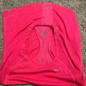 Nike Women's Bright Pink Tank Top